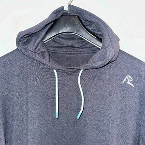Rhoback Hesi Performance Hoodie – Men’s XL – Heather Postgame Grey